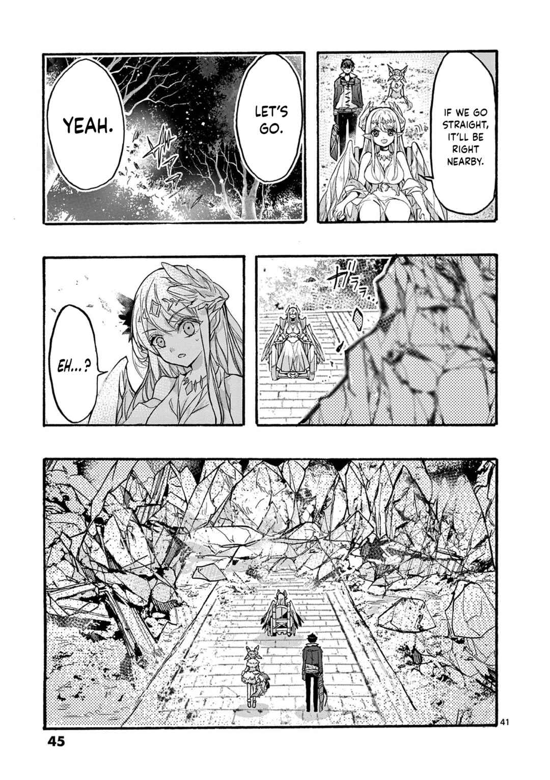 Saikyou Shoku <Ryukishi> Kara Shokyu Shoku <Hakobiya> Ni Nattano Ni, Naze Ka Yushatachi Kara Tayoraretemasu Chapter 48 - Page 45