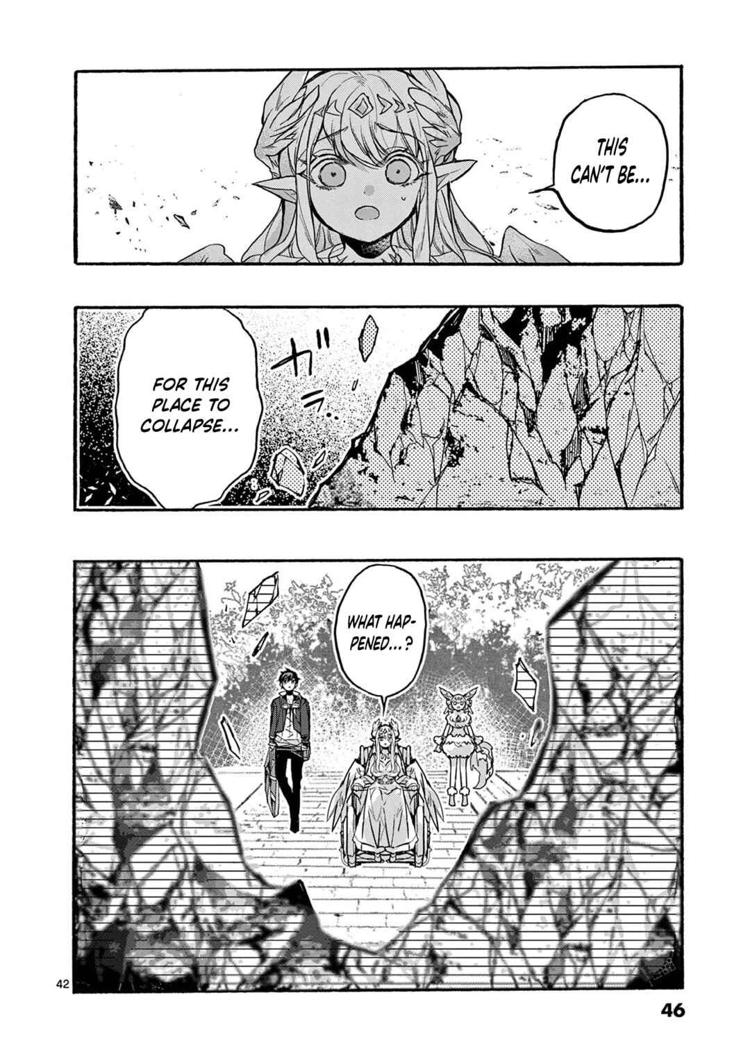 Saikyou Shoku <Ryukishi> Kara Shokyu Shoku <Hakobiya> Ni Nattano Ni, Naze Ka Yushatachi Kara Tayoraretemasu Chapter 48 - Page 46