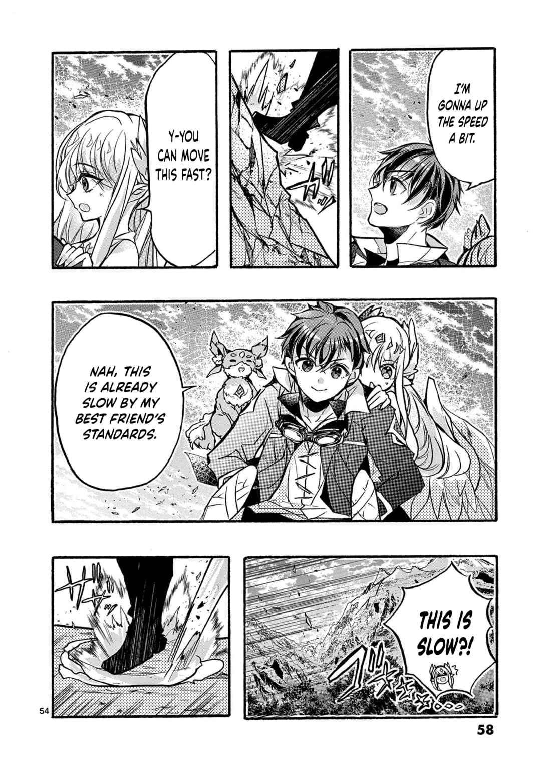 Saikyou Shoku <Ryukishi> Kara Shokyu Shoku <Hakobiya> Ni Nattano Ni, Naze Ka Yushatachi Kara Tayoraretemasu Chapter 48 - Page 58