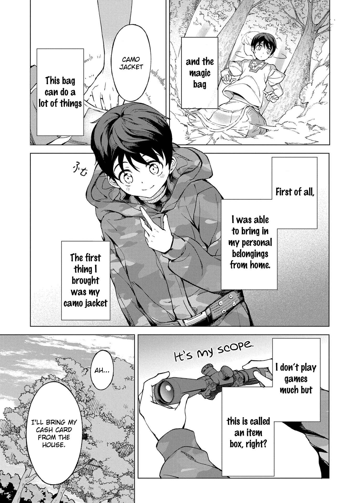 Hokkaidou no Gen'eki Hunter ga Isekai ni Hourikomarete Mita ~Elf Yome to Meguru Isekai Shuryou Life~ Chapter 1.2 - Page 17