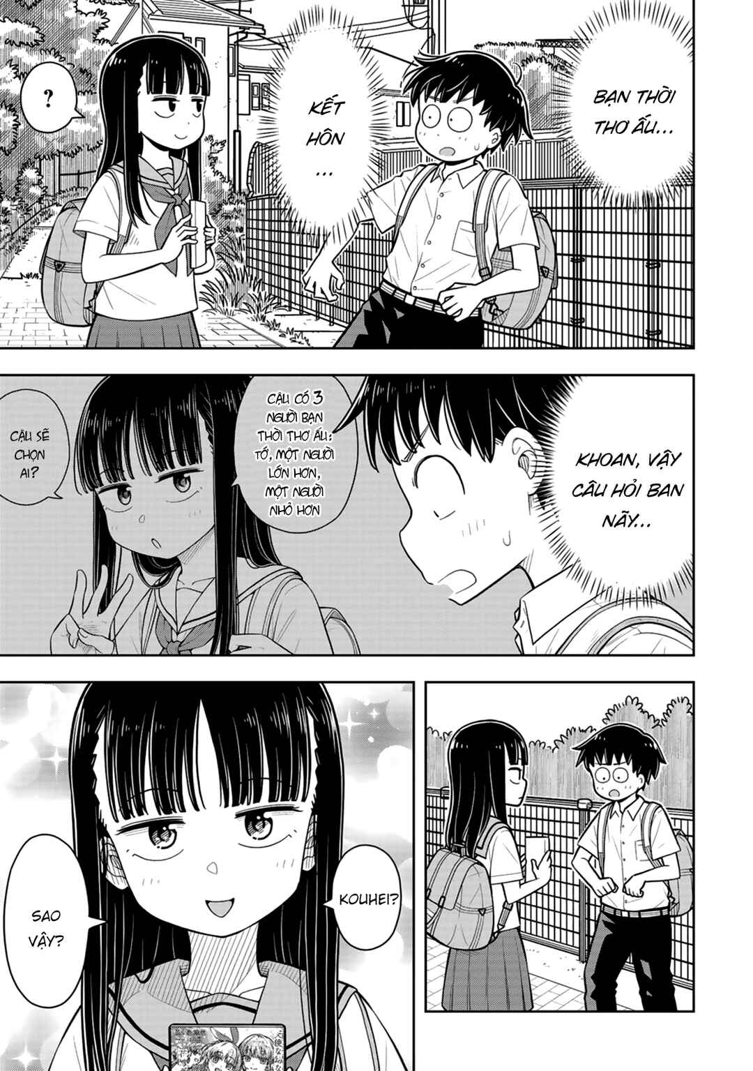 Kyou kara Hajimeru Osananajimi Chapter 58.7 - Page 8