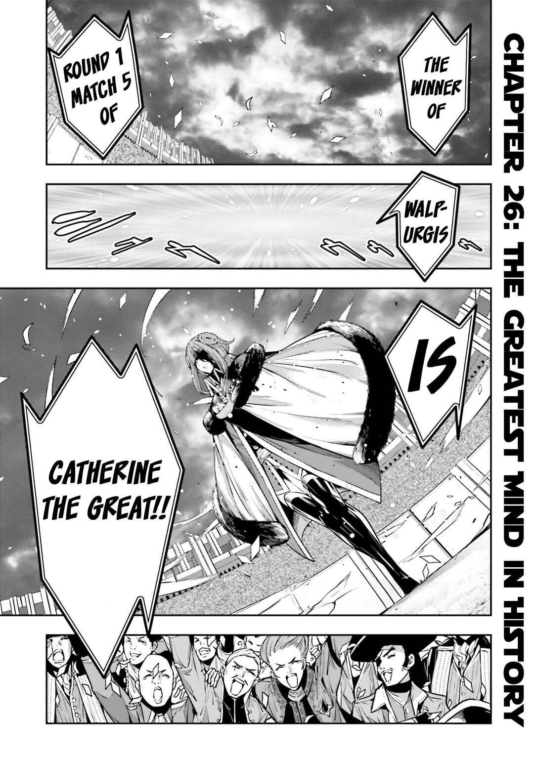 Majo Taisen - 32-nin no Isai no Majo wa Koroshiau Chapter 26 - Page 1