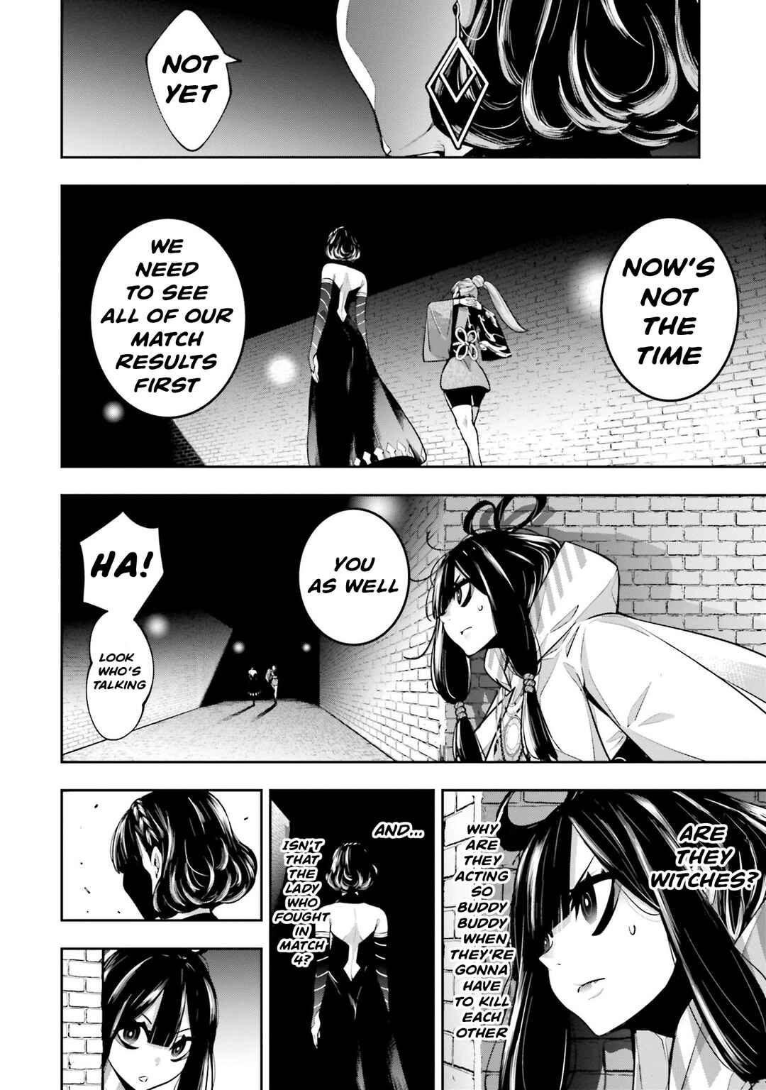 Majo Taisen - 32-nin no Isai no Majo wa Koroshiau Chapter 26 - Page 10