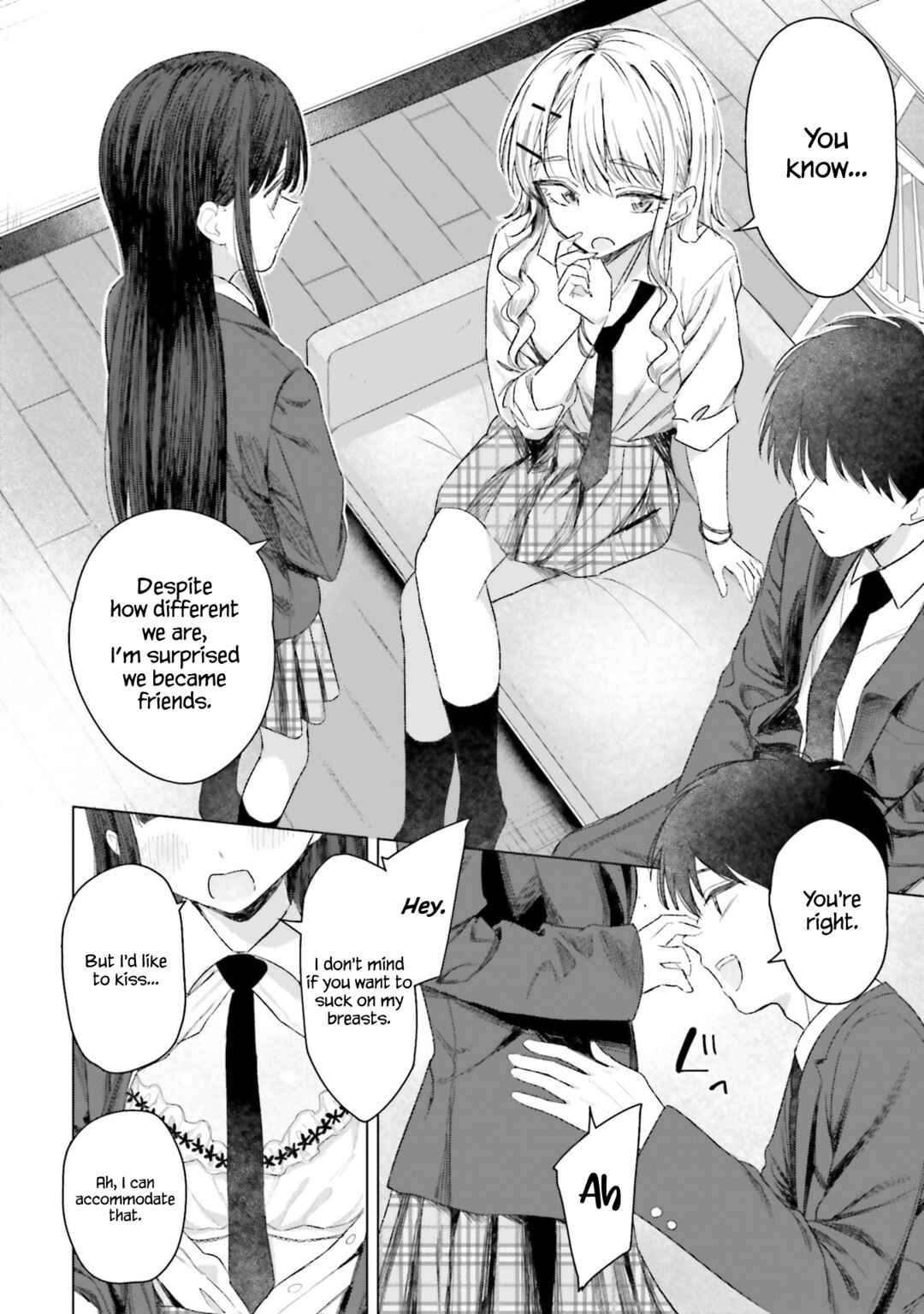 Onna Tomodachi wa Tanomeba Igai to Yarasetekureru Chapter 24 - Page 9