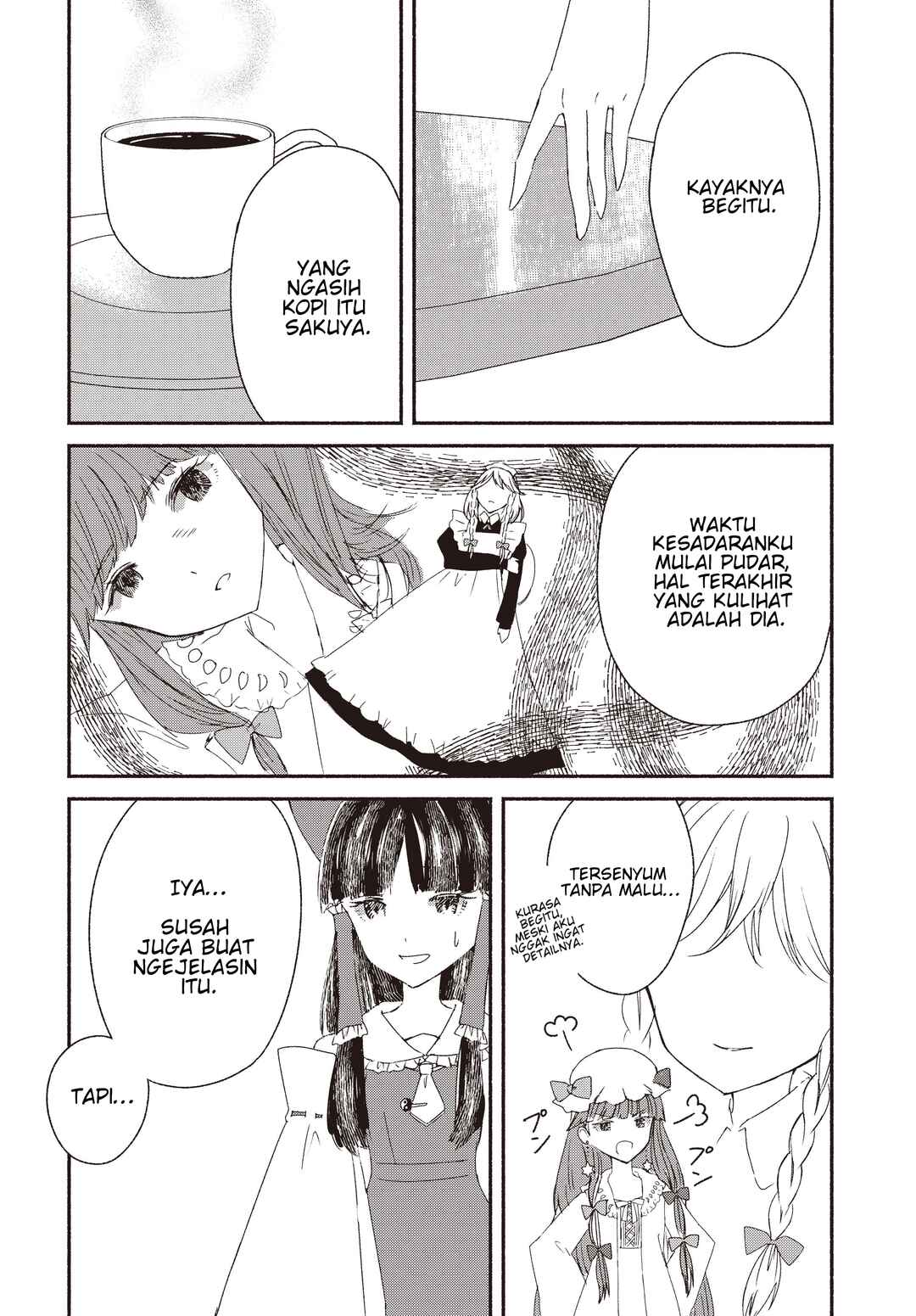 Touhou Chireikiden: Hansoku Tantei Satori Chapter 3 - Page 4