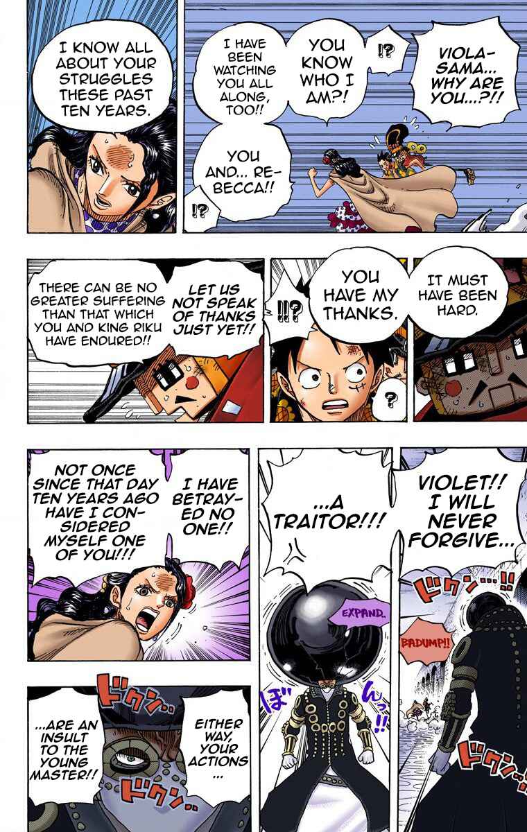 One Piece (Official Colored) Chapter 740 - Page 11