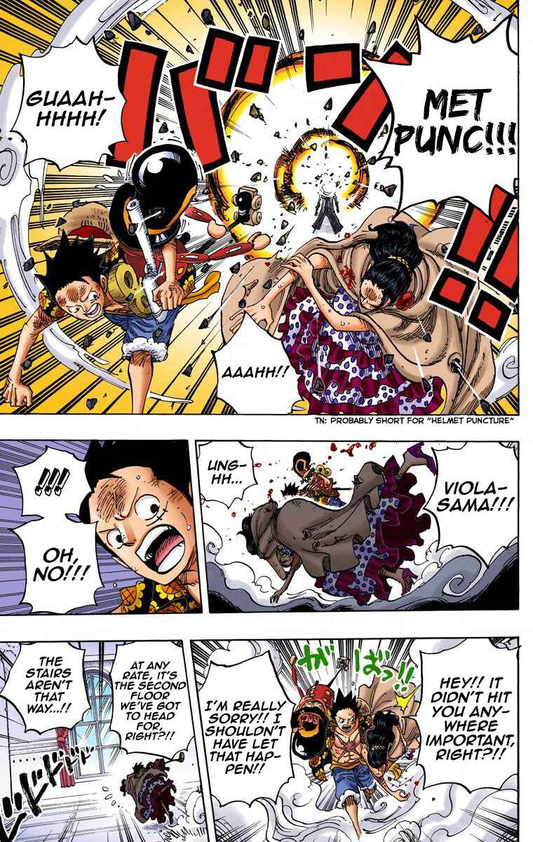 One Piece (Official Colored) Chapter 740 - Page 12