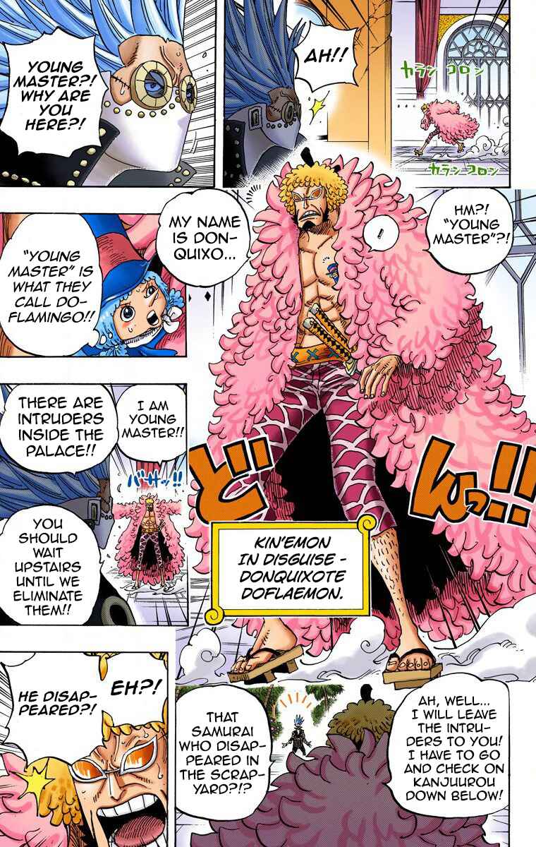 One Piece (Official Colored) Chapter 740 - Page 14