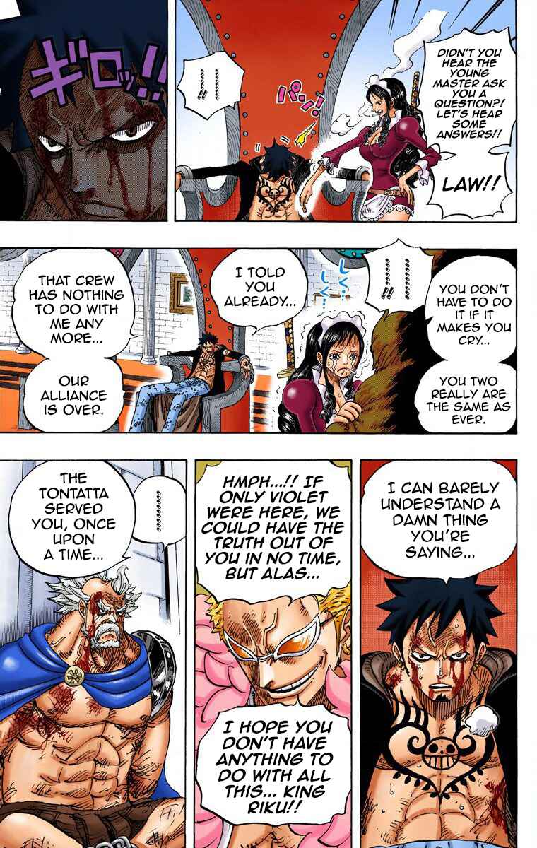 One Piece (Official Colored) Chapter 740 - Page 16