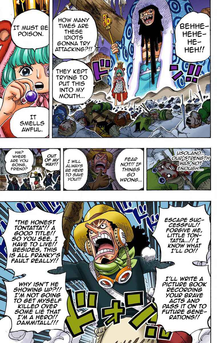 One Piece (Official Colored) Chapter 740 - Page 20