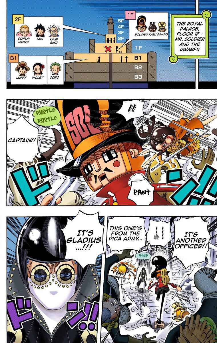 One Piece (Official Colored) Chapter 740 - Page 5