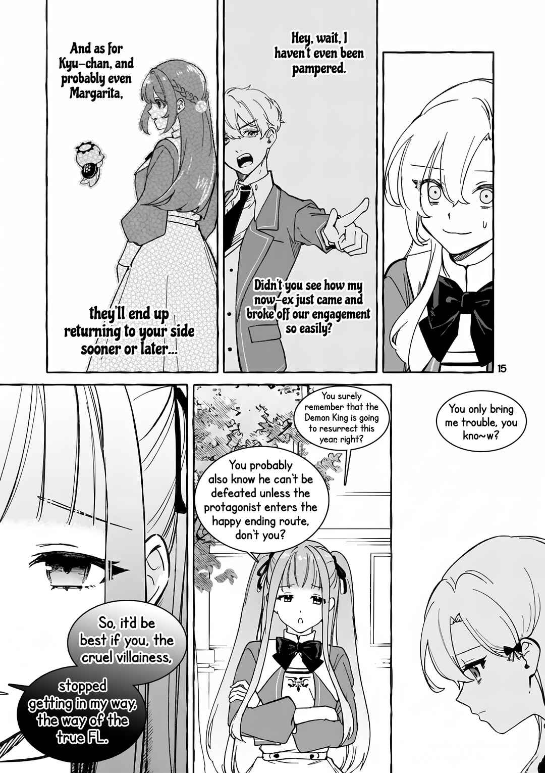 Hametsu o Hikaeta Akuyaku Reijō ga Muri Shite Heroine wo Enjita Kekka Taida na Yosei ga Akogare Nanoni, Daini Oji no Dekiai Route ni Konwakuchu Chapter 11.2 - Page 6