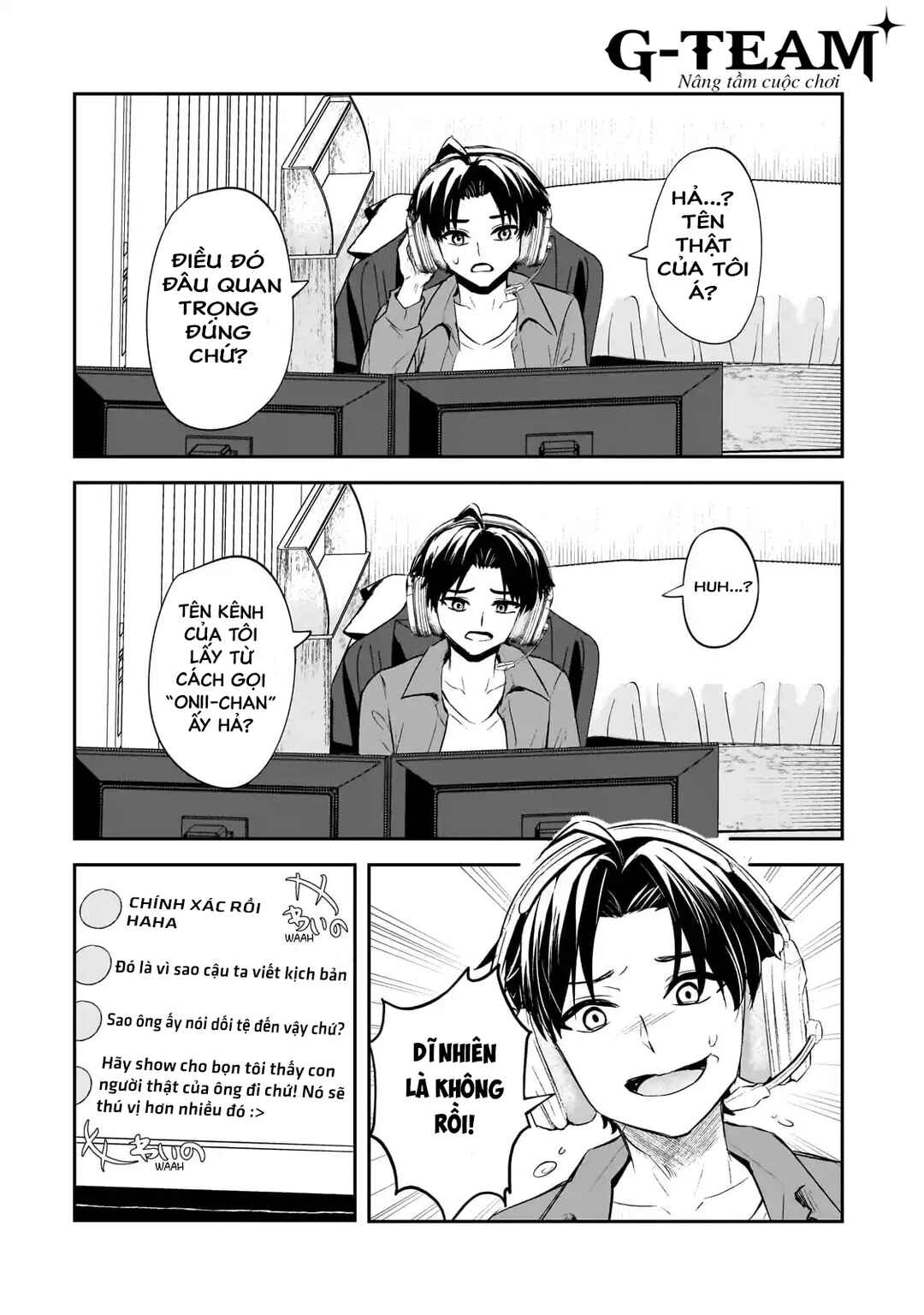 Aorikei Game Haishinsha (20-sai), Haishin no Kiri Wasure ni Yori Ii Hito Bare Suru. Chapter 1 - Page 33
