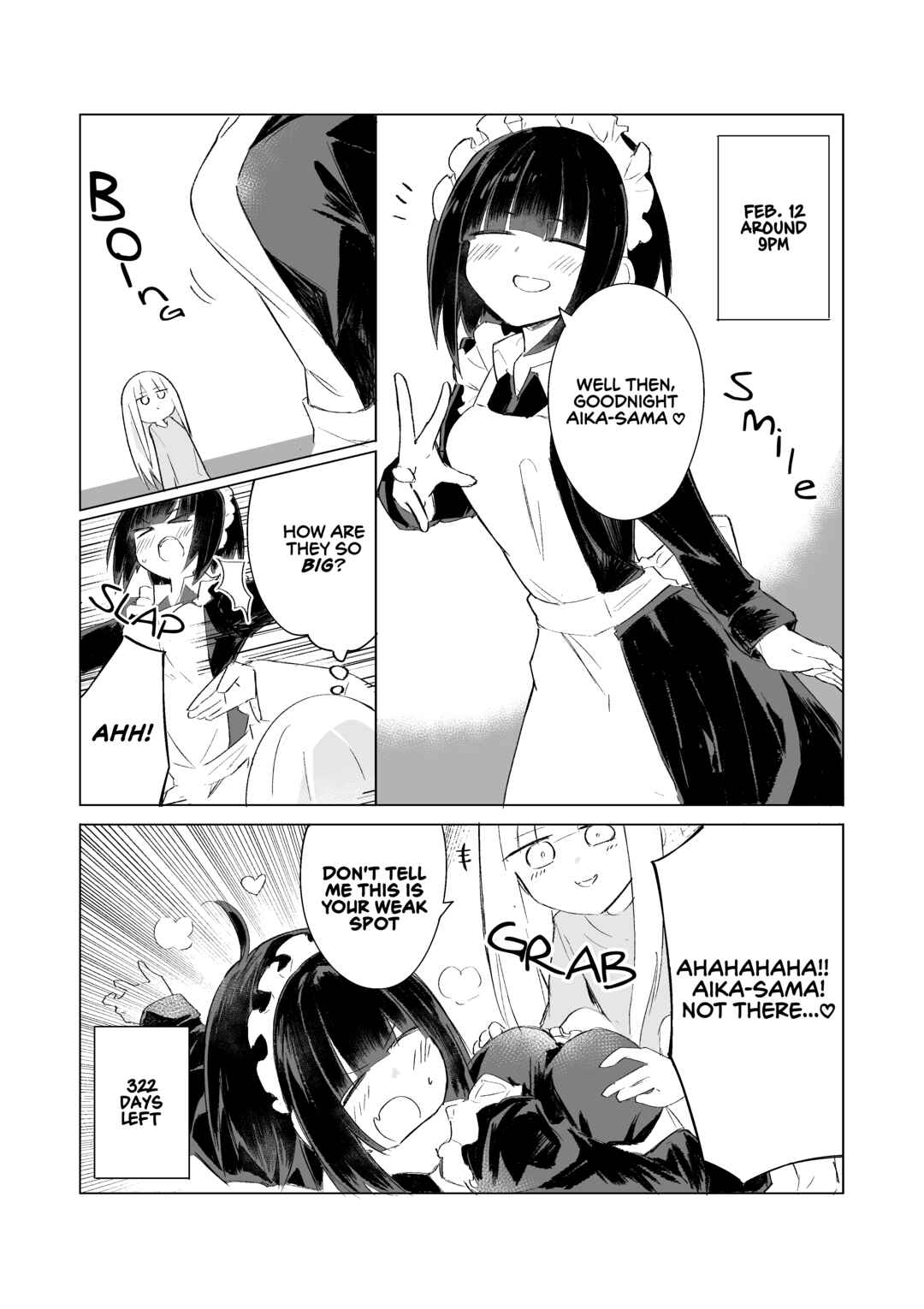 1-Nen Inai ni Ojousama o Kouryaku Suru Maid no Ohanashi Chapter 43 - Page 1