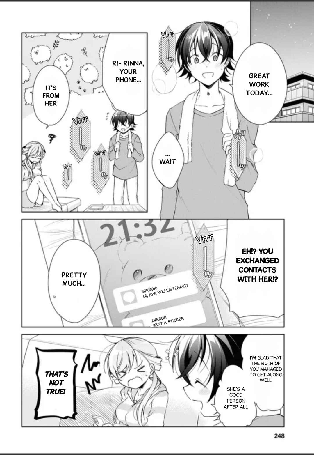 Isshiki-san wa Koi wo Shiritai. Chapter 32.5 - Page 22