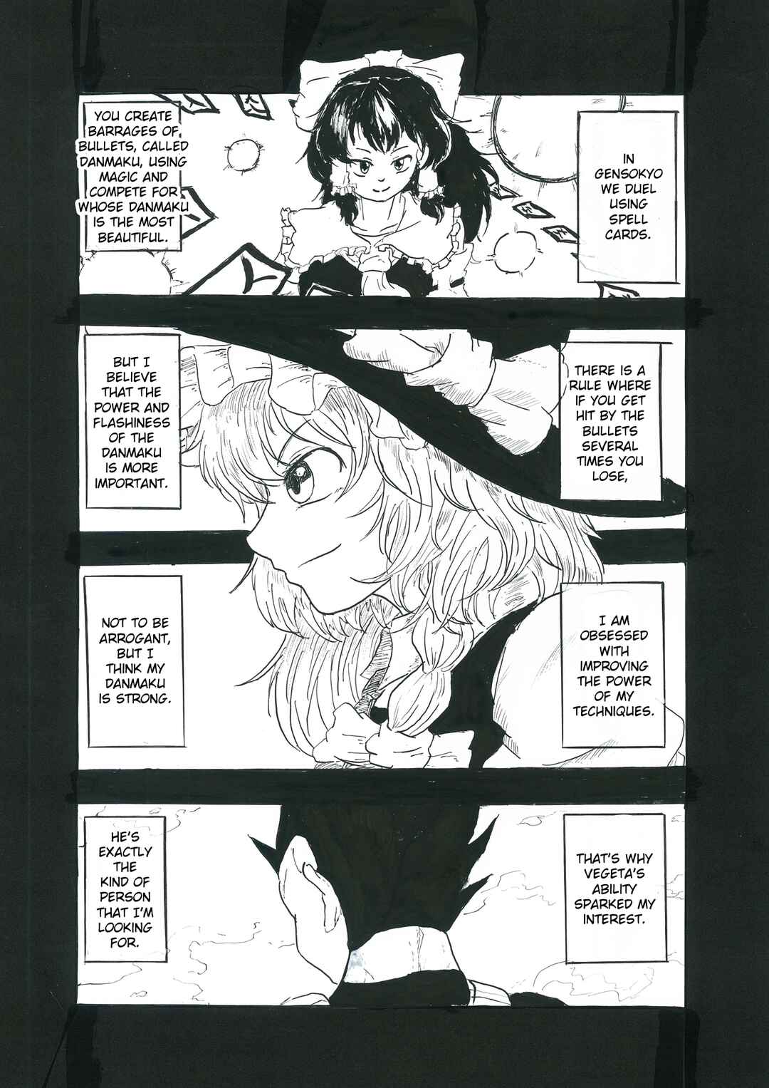 Touhou & Dragon Ball - EAST VEGETA (Doujinshi) Chapter 2 - Page 2