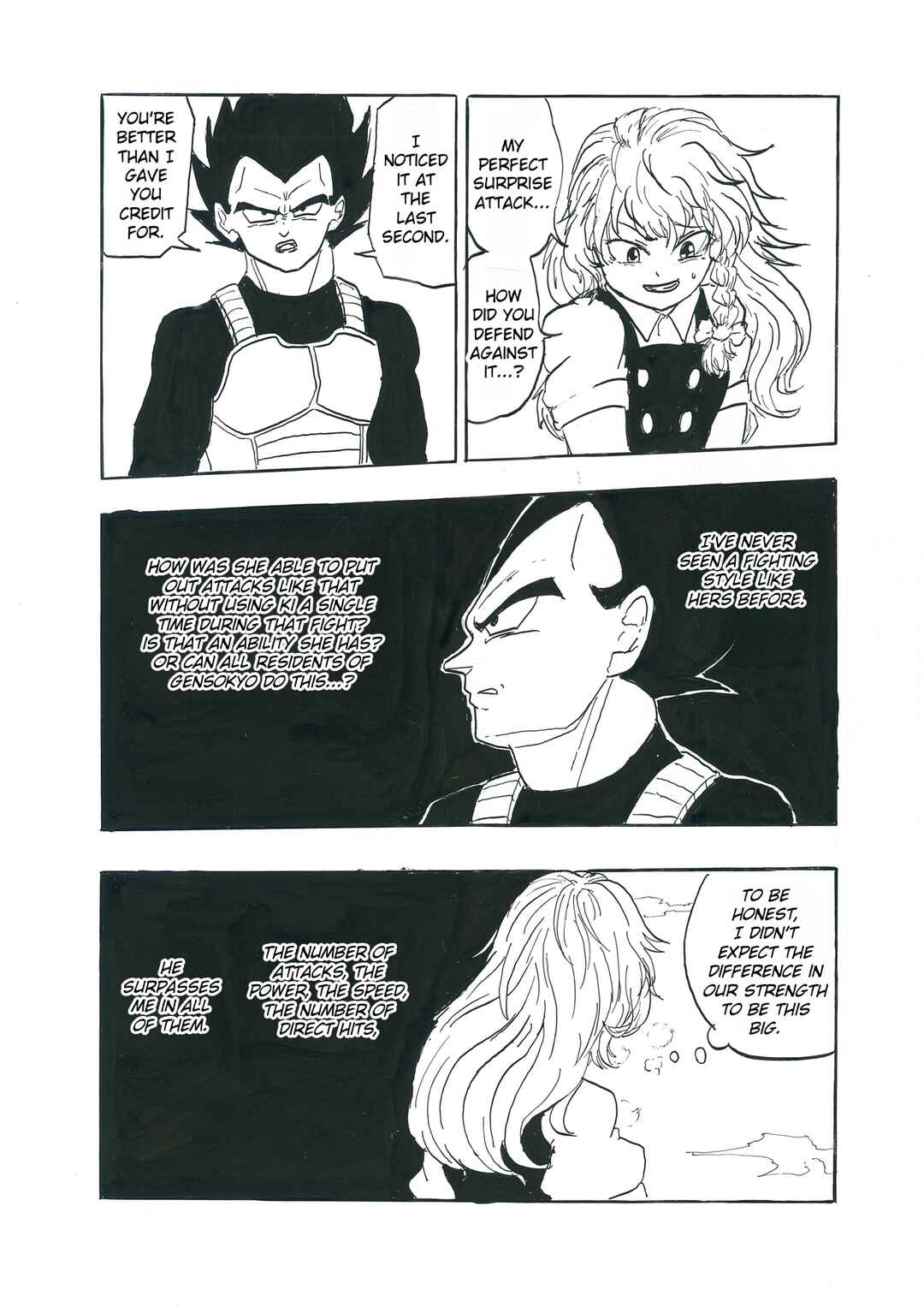Touhou & Dragon Ball - EAST VEGETA (Doujinshi) Chapter 2 - Page 8
