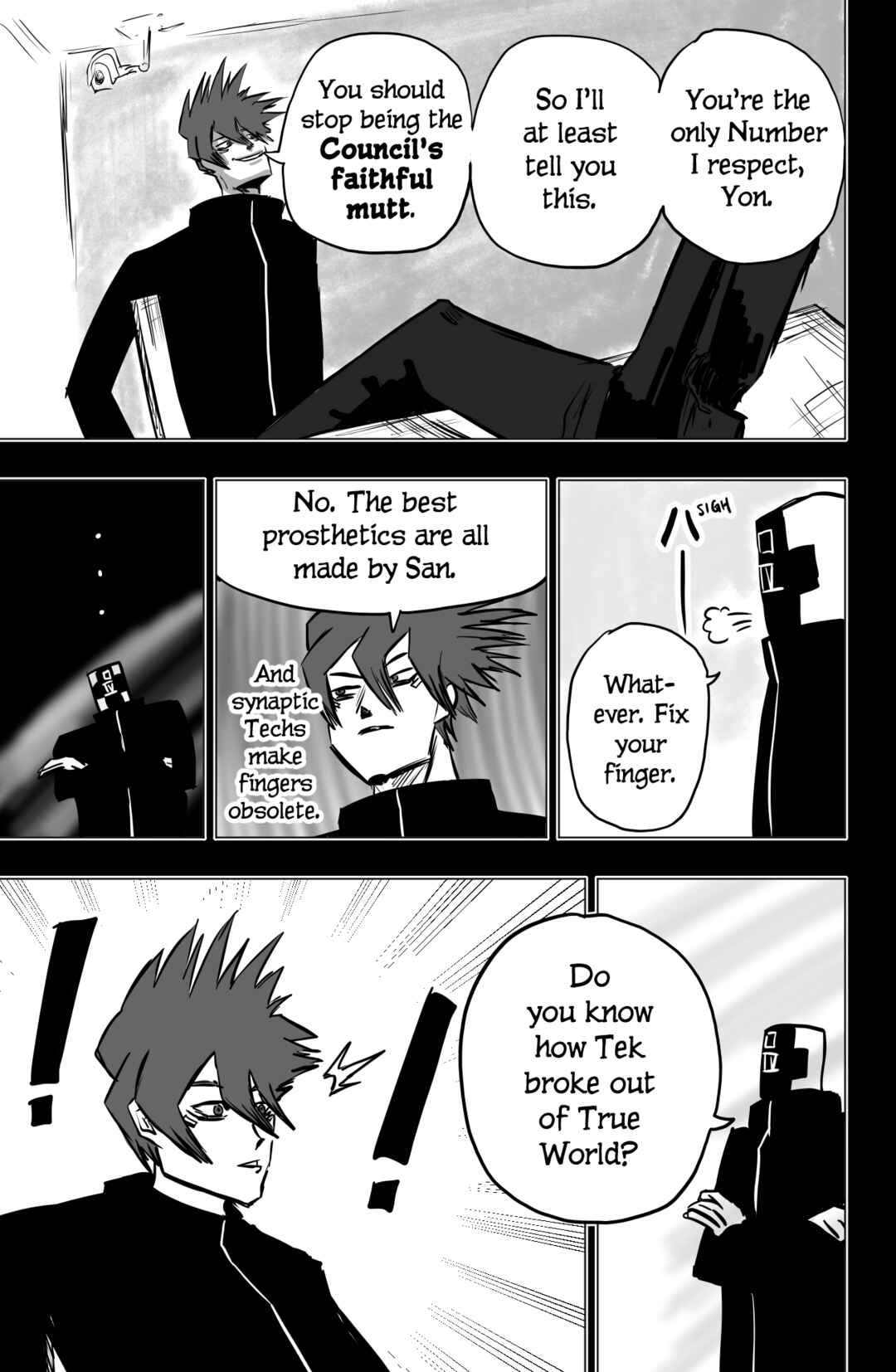 TEKNO: Sci-Fi Shonen Manga! Chapter 13 - Page 9