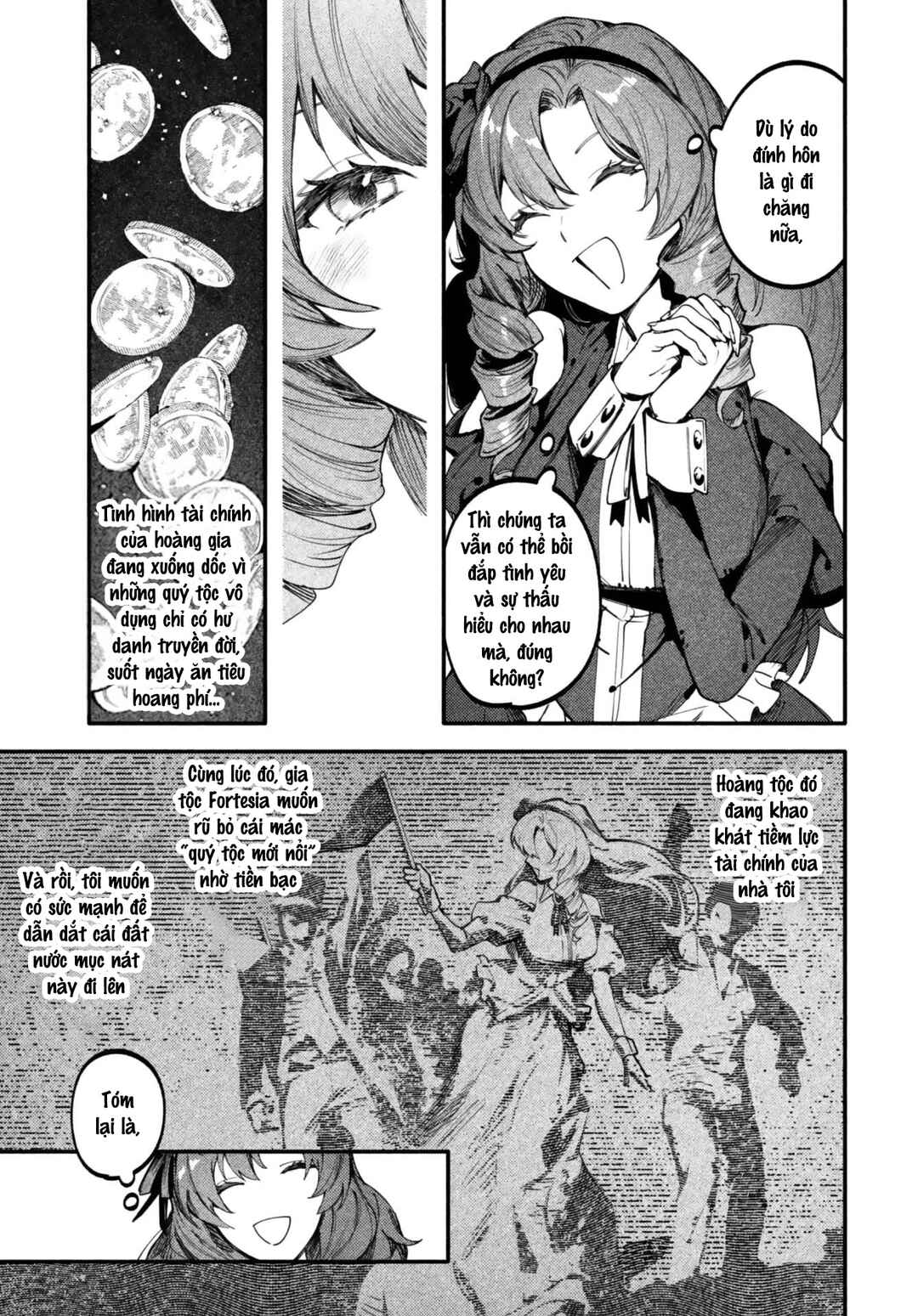 Botsuraku Reijo no Akuto Sanka Chapter 1 - Page 9