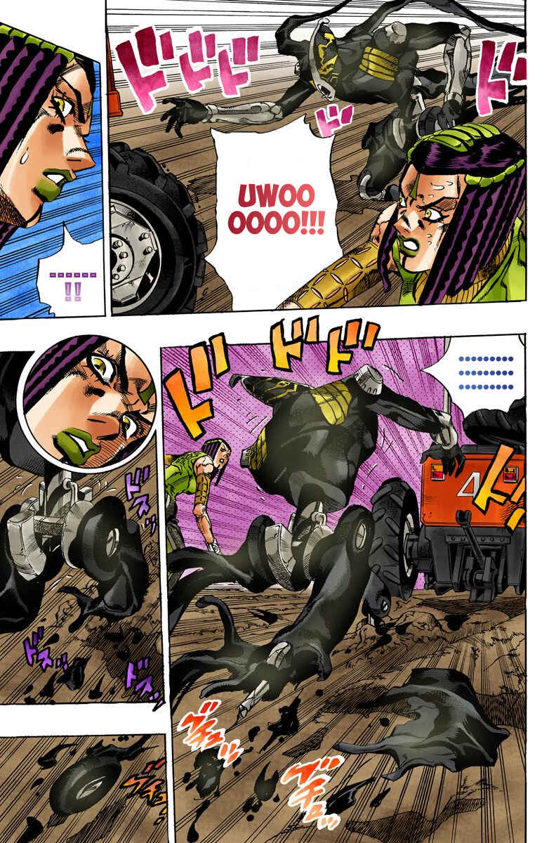 JoJo no Kimyou na Bouken: Part 6 - Stone Ocean Color-ban Chapter 32 - Page 12