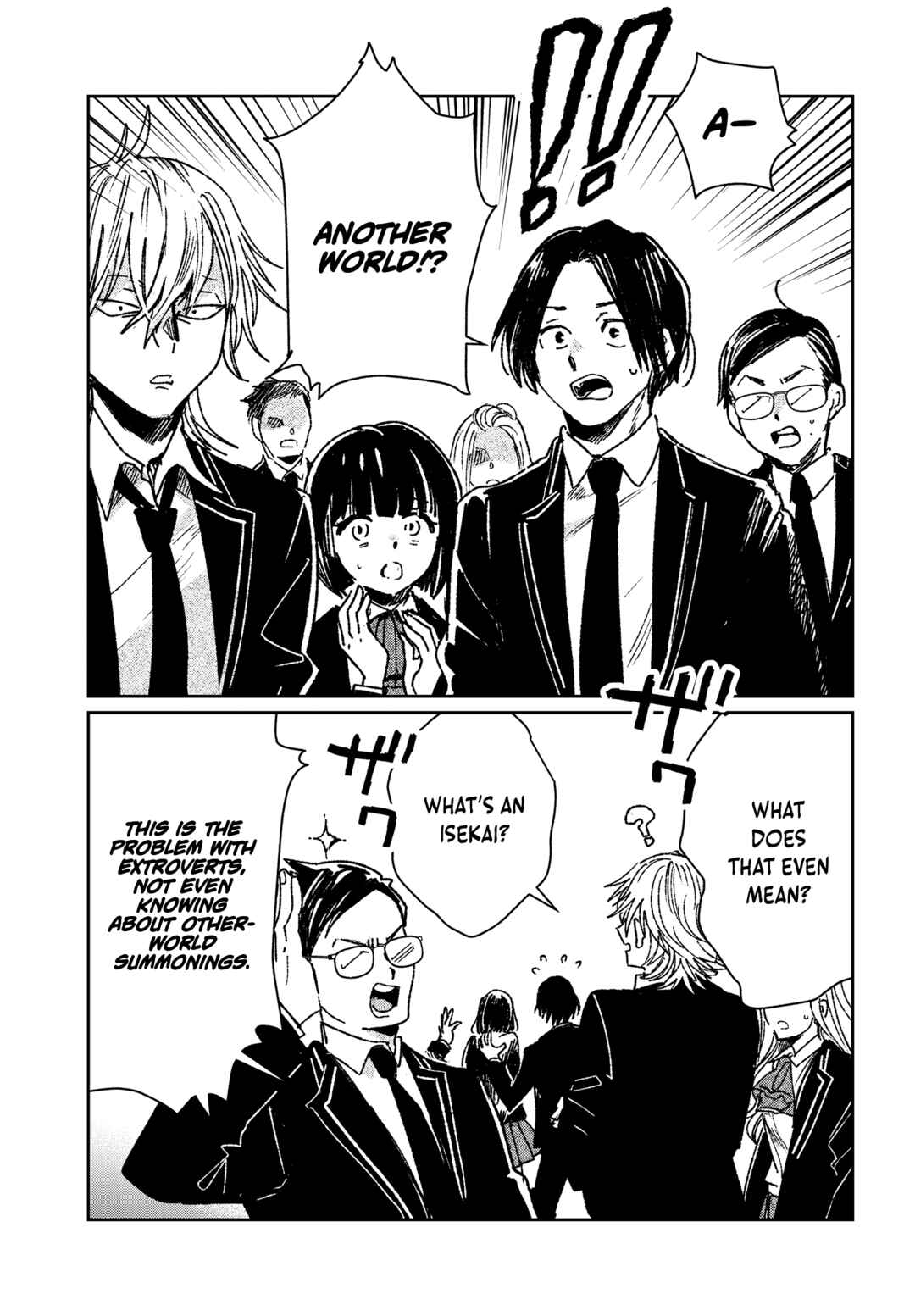 Shiou no Kikan: Moto Yuusha no Ore, Jibun ga Soshiki Shita Chuuni Himitsu Kessha o Tomeru tame ni Futatabi Isekai ni Shoukan Sareteshimau Chapter 4.1 - Page 2