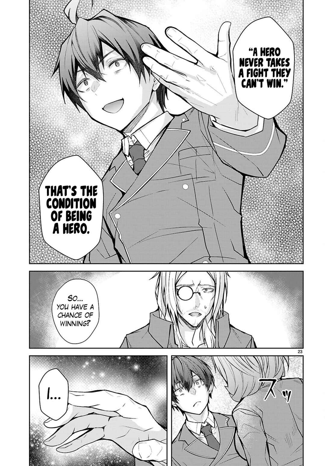 Otome Game Sekai wa Mob ni Kibishii Sekai desu (Kyouwakoku-hen) Chapter 8 - Page 23