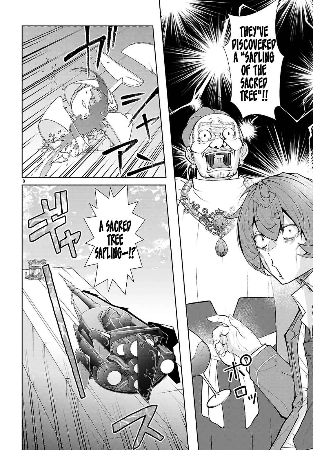 Otome Game Sekai wa Mob ni Kibishii Sekai desu (Kyouwakoku-hen) Chapter 8 - Page 9