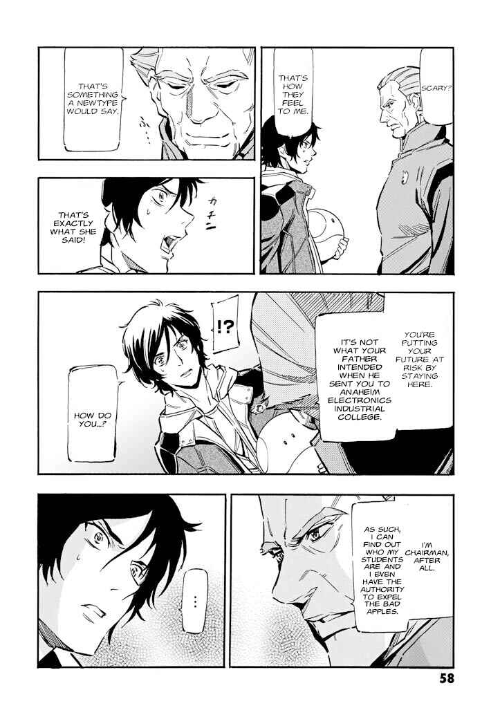 Mobile Suit Gundam UC (Unicorn) - Bande Dessinée Chapter 7 - Page 14