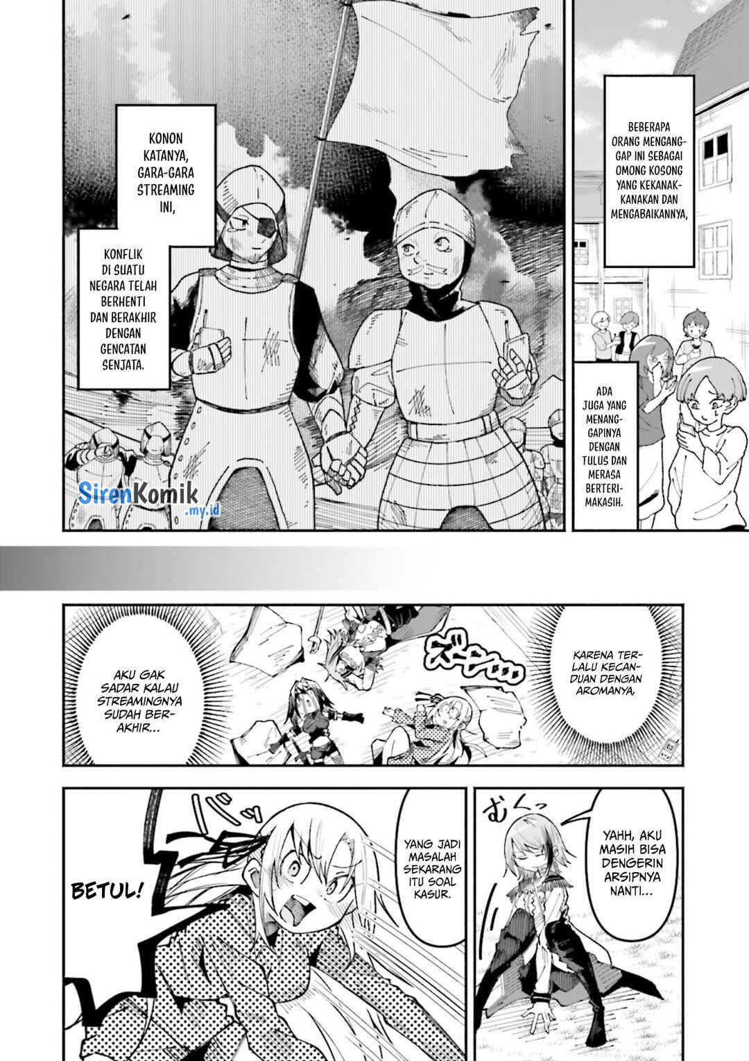 Isekai de Haishin Katsudou wo Shitara Tairyou no Yandere Shinja wo Umidashite Shimatta Ken Chapter 39 - Page 14