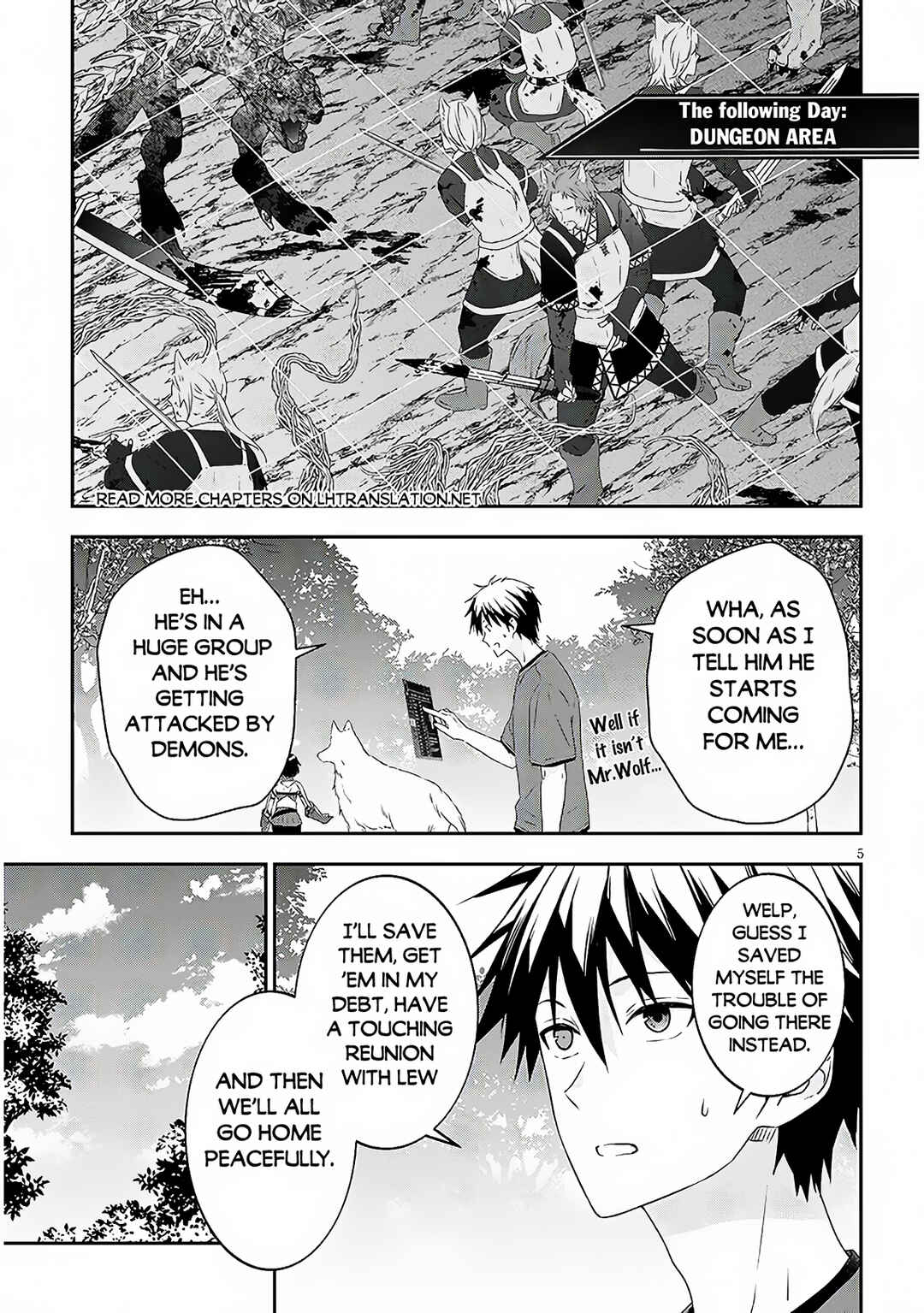 Maou ni Natta node, Dungeon Tsukutte Jingai Musume to Honobono Suru Chapter 71.1 - Page 6