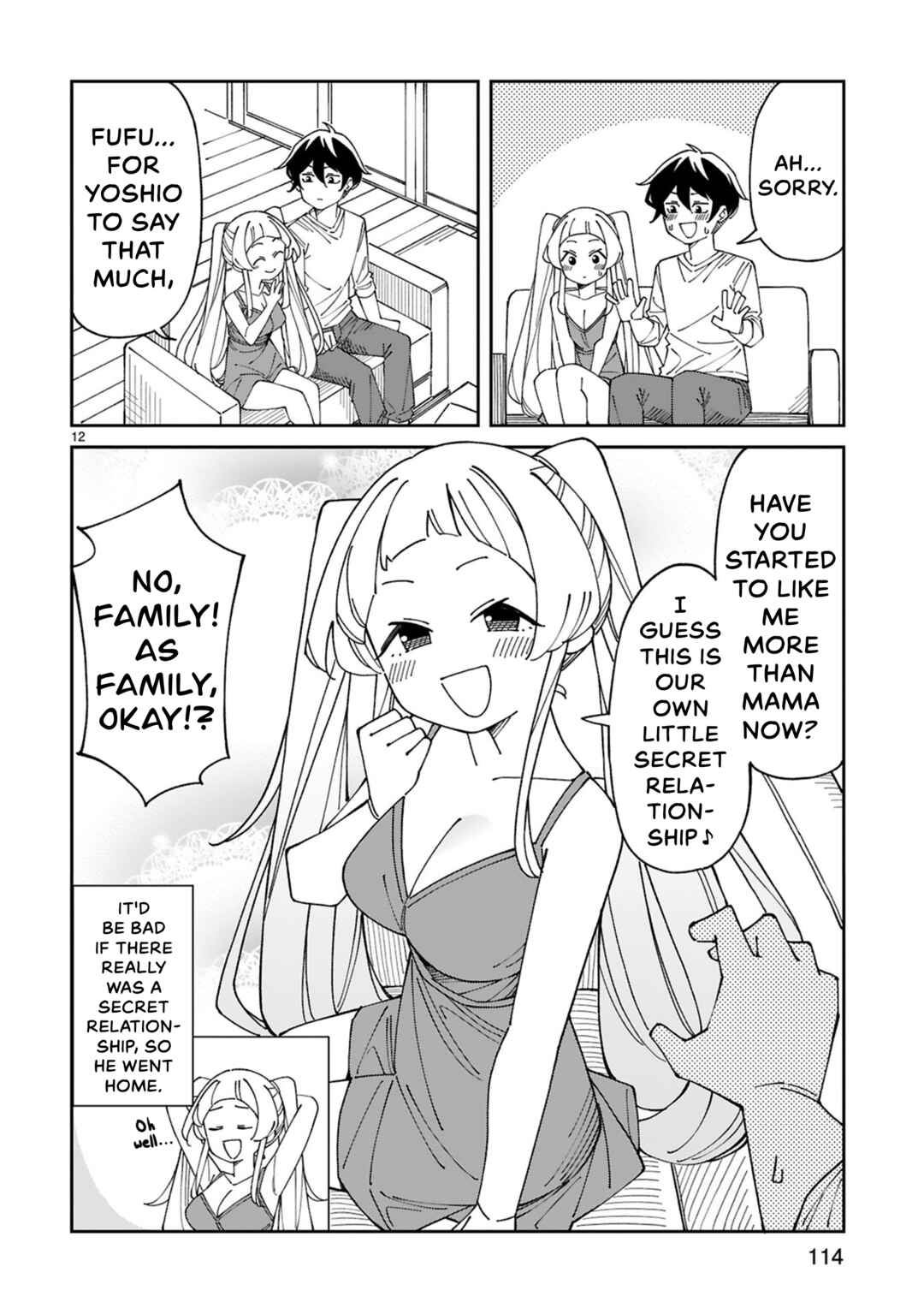 Arasaa Mama no Watashi de Ii no? Chapter 53 - Page 12