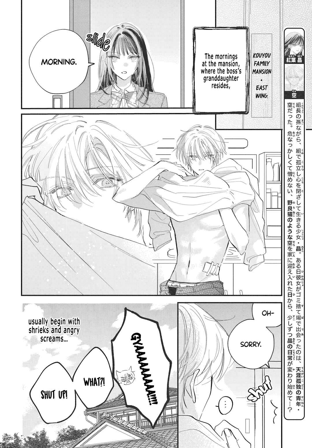 Gokudou Reijou, Neko wo Hirou. Chapter 2 - Page 2