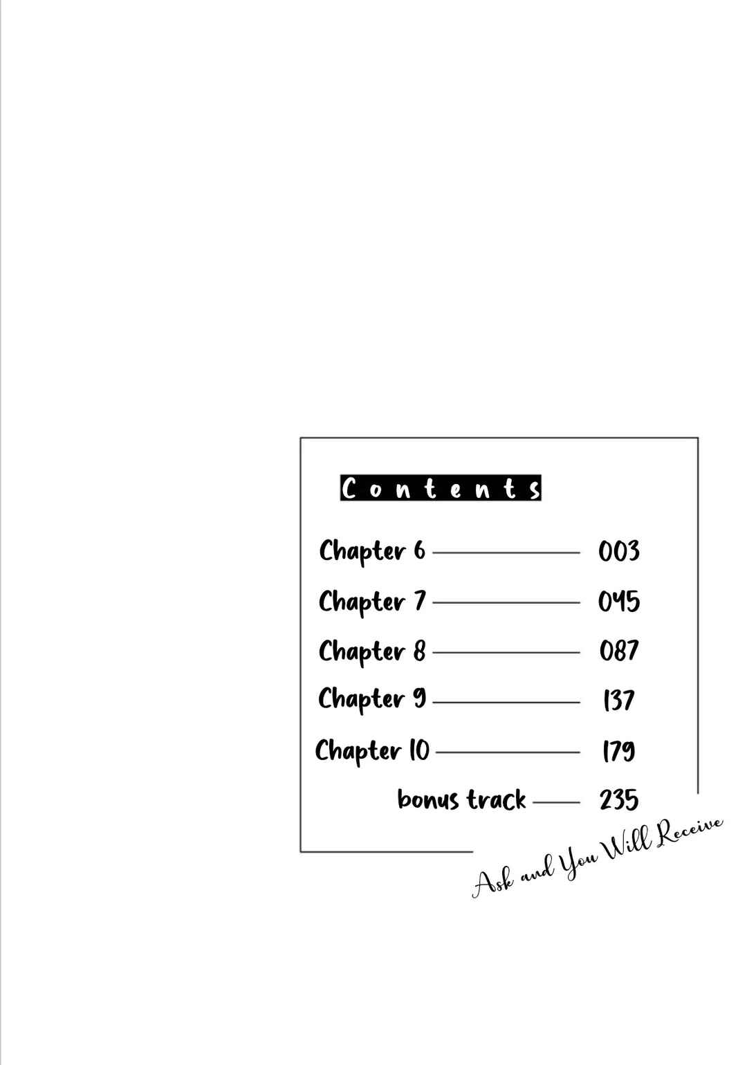Ask and You Will Receive Chapter 6 - Page 5