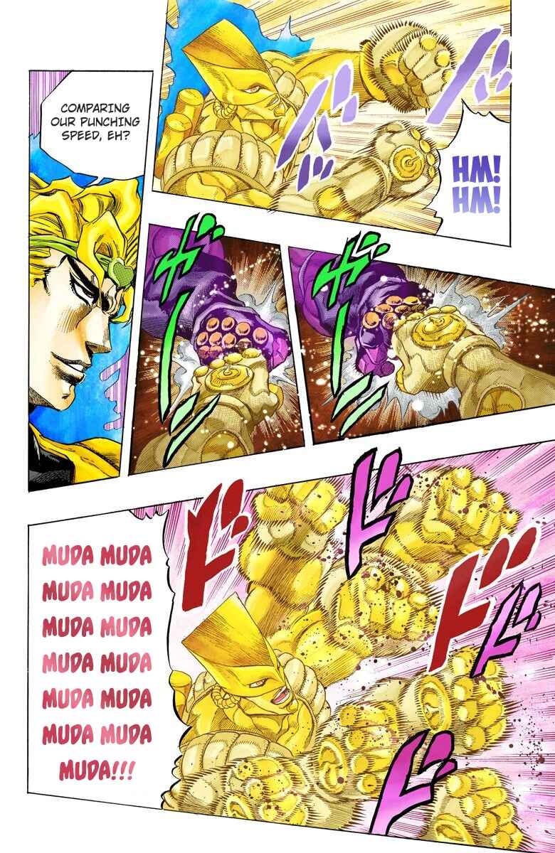 JoJo no Kimyou na Bouken: Part 3 - Stardust Crusaders Color-ban Chapter 143 - Page 13