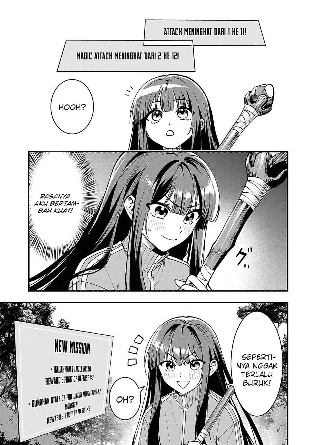 Doumo, Butsuyoku no Seijo desu: Musou Skill "Clear Houshuu" de Seidai ni Kanchigai Saremashita Chapter 1 - Page 48