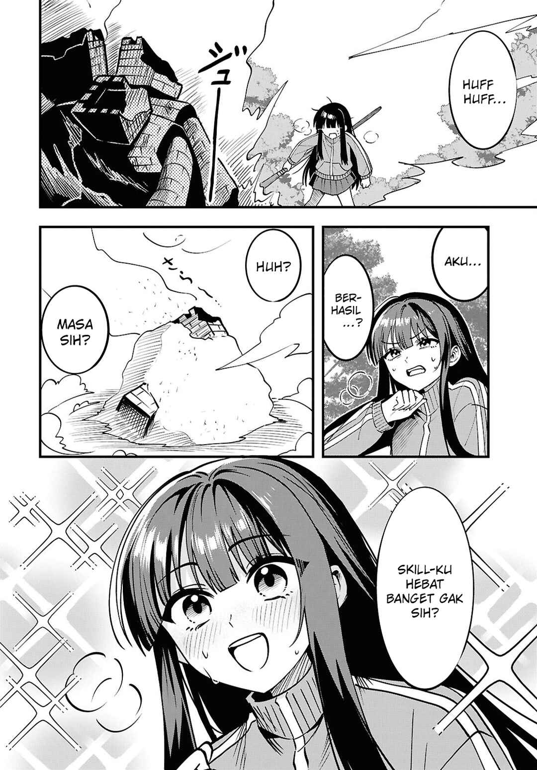 Doumo, Butsuyoku no Seijo desu: Musou Skill "Clear Houshuu" de Seidai ni Kanchigai Saremashita Chapter 1 - Page 56