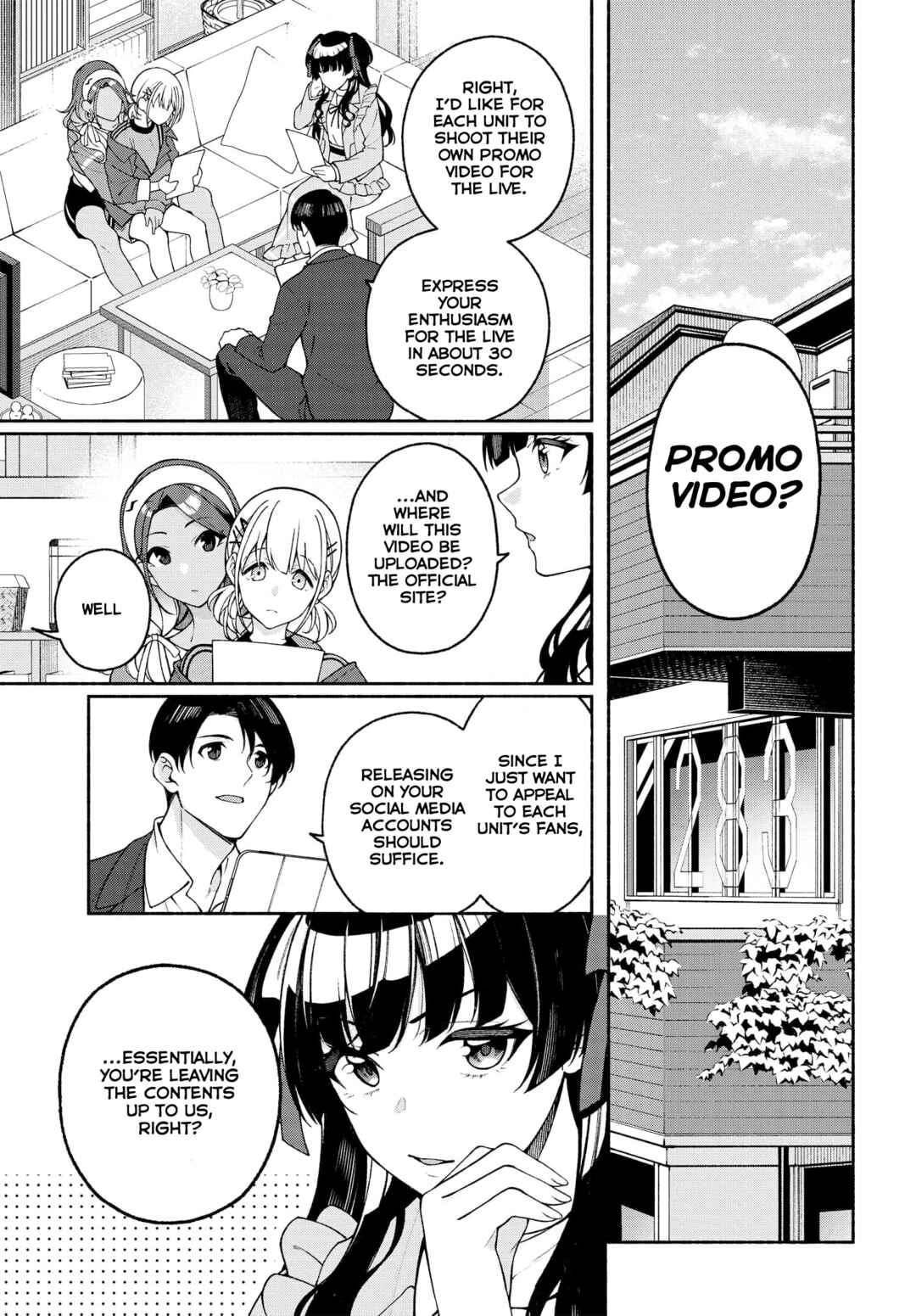 THE iDOLM@STER: Shiny Colors - Coherent Light Chapter 4 - Page 1
