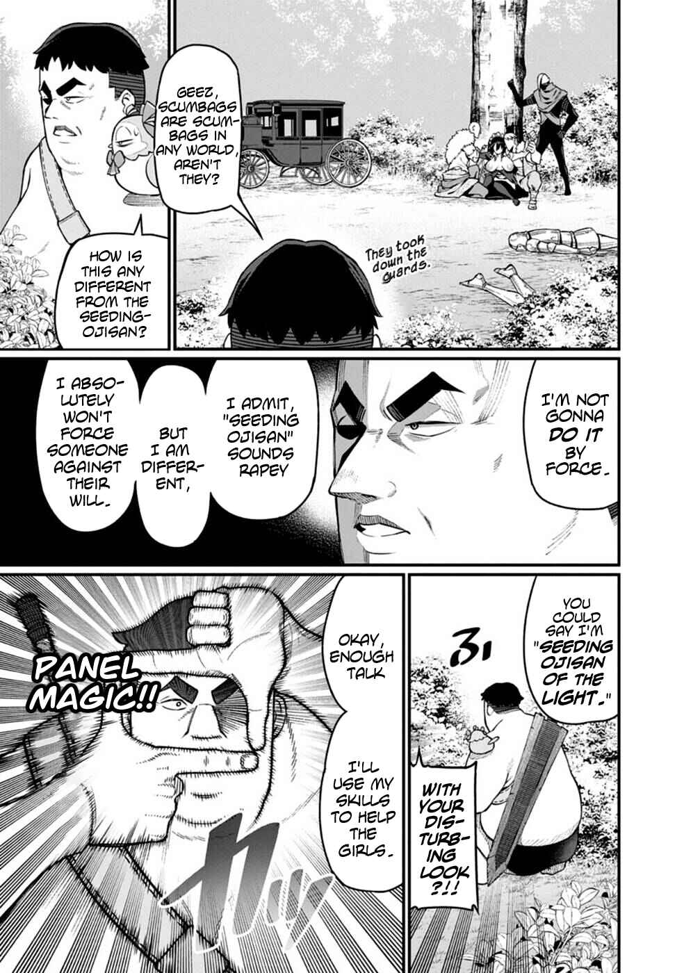 Harem Ou no Isekai Press Manyuuki: Saikyou Musou no Ojisan wa Arayuru Shuzoku o Yome ni suru Chapter 1 - Page 17