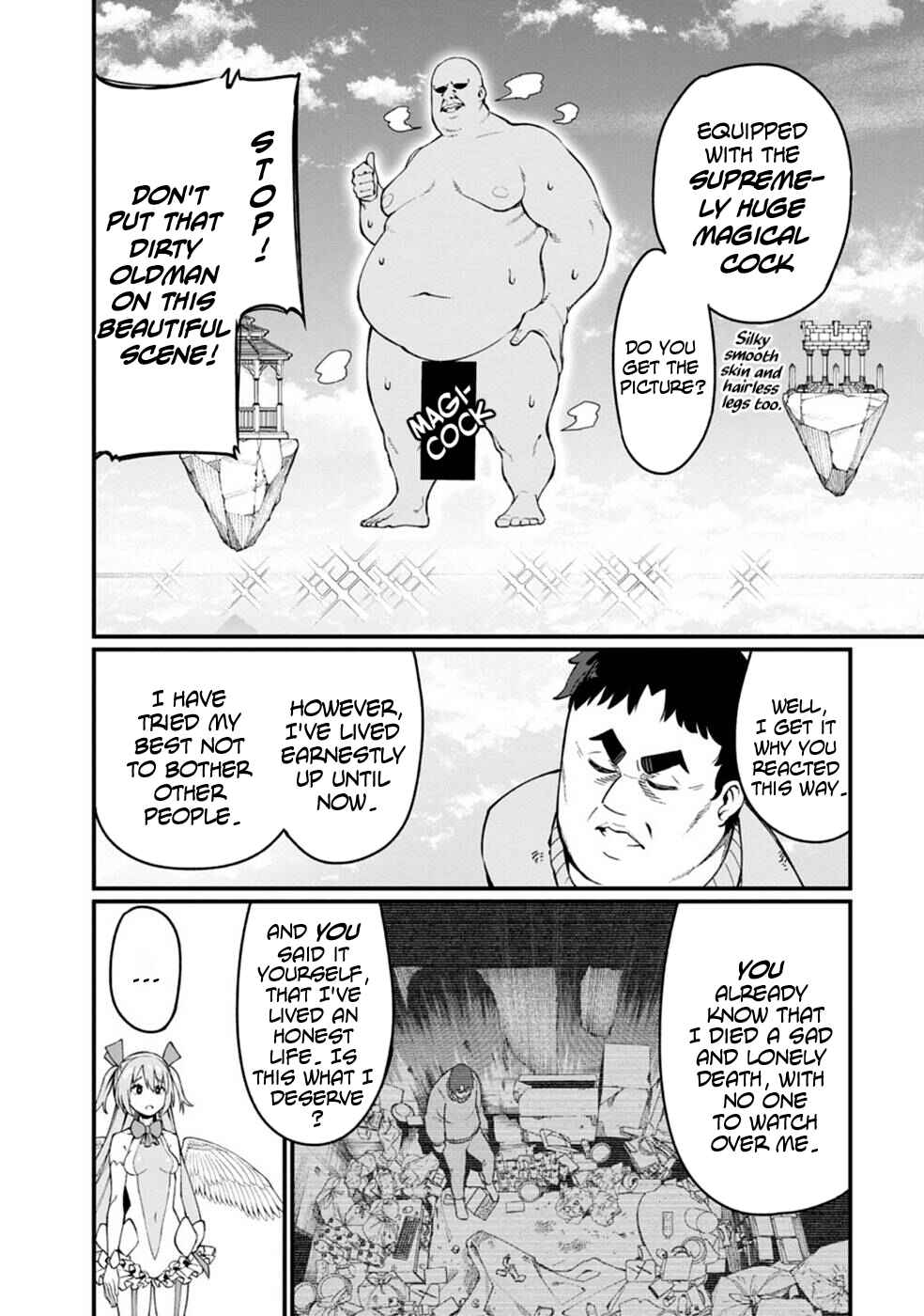 Harem Ou no Isekai Press Manyuuki: Saikyou Musou no Ojisan wa Arayuru Shuzoku o Yome ni suru Chapter 1 - Page 6