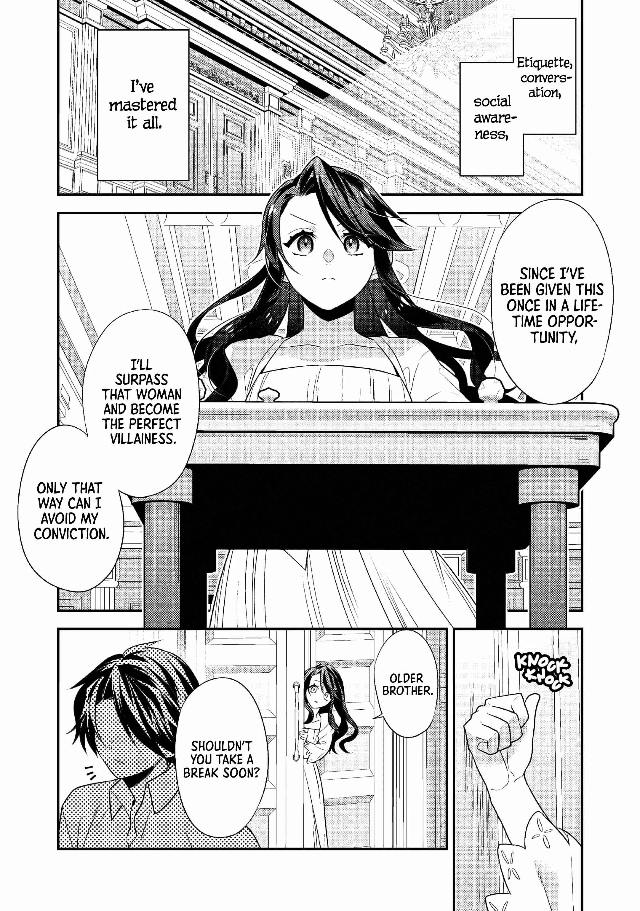 Danzai sareta Akuyaku Reijou wa, Gyakkou shite Kanpeki na Akujo wo Mezasu Chapter 2 - Page 8