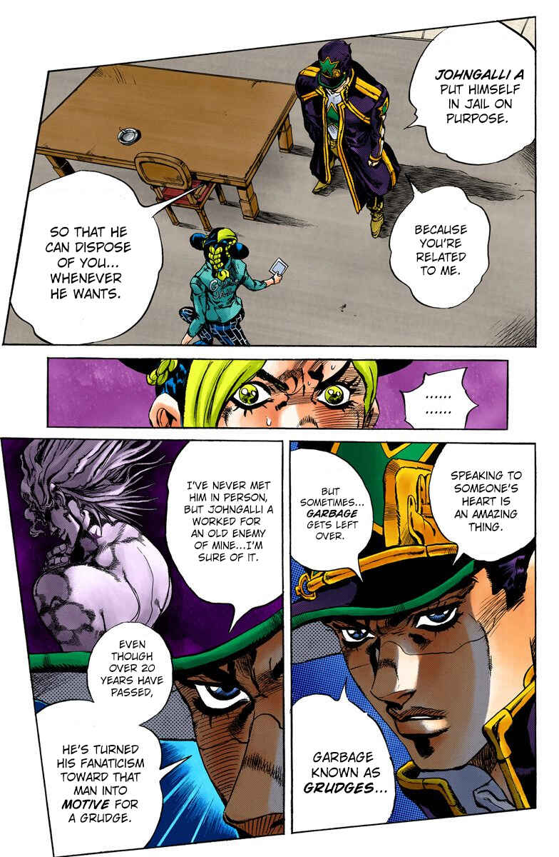 JoJo no Kimyou na Bouken: Part 6 - Stone Ocean Color-ban Chapter 12 - Page 13
