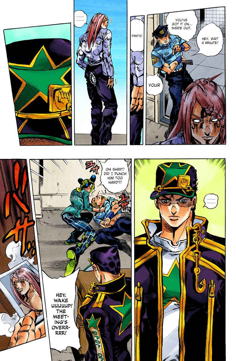 JoJo no Kimyou na Bouken: Part 6 - Stone Ocean Color-ban Chapter 12 - Page 7