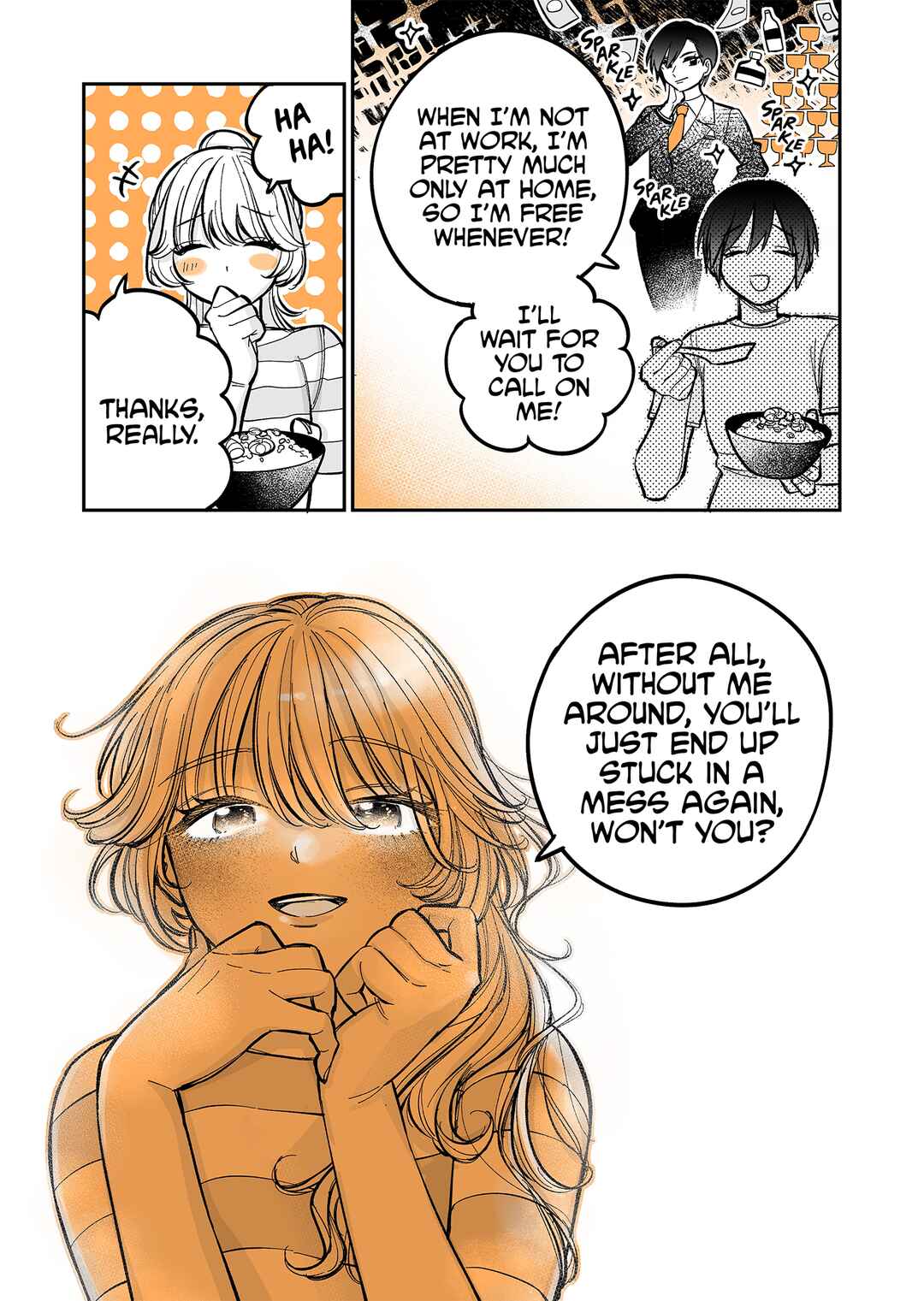 Genkai OL to Joshi Daisei ga 〇〇 Suru Hanashi Chapter 3.3 - Page 3