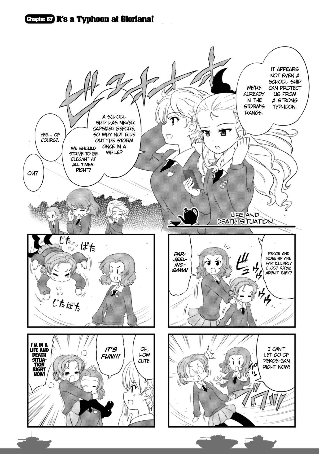 GIRLS und PANZER - Motto Love Love Sakusen desu! Chapter 67 - Page 1