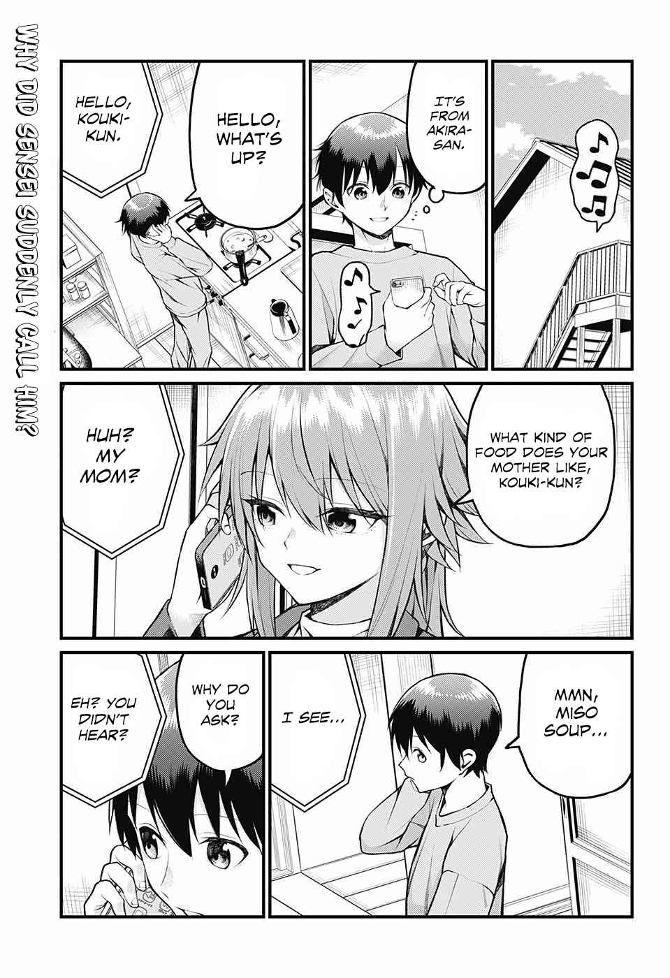 Akanabe-sensei wa Tereshirazu Chapter 13 - Page 2