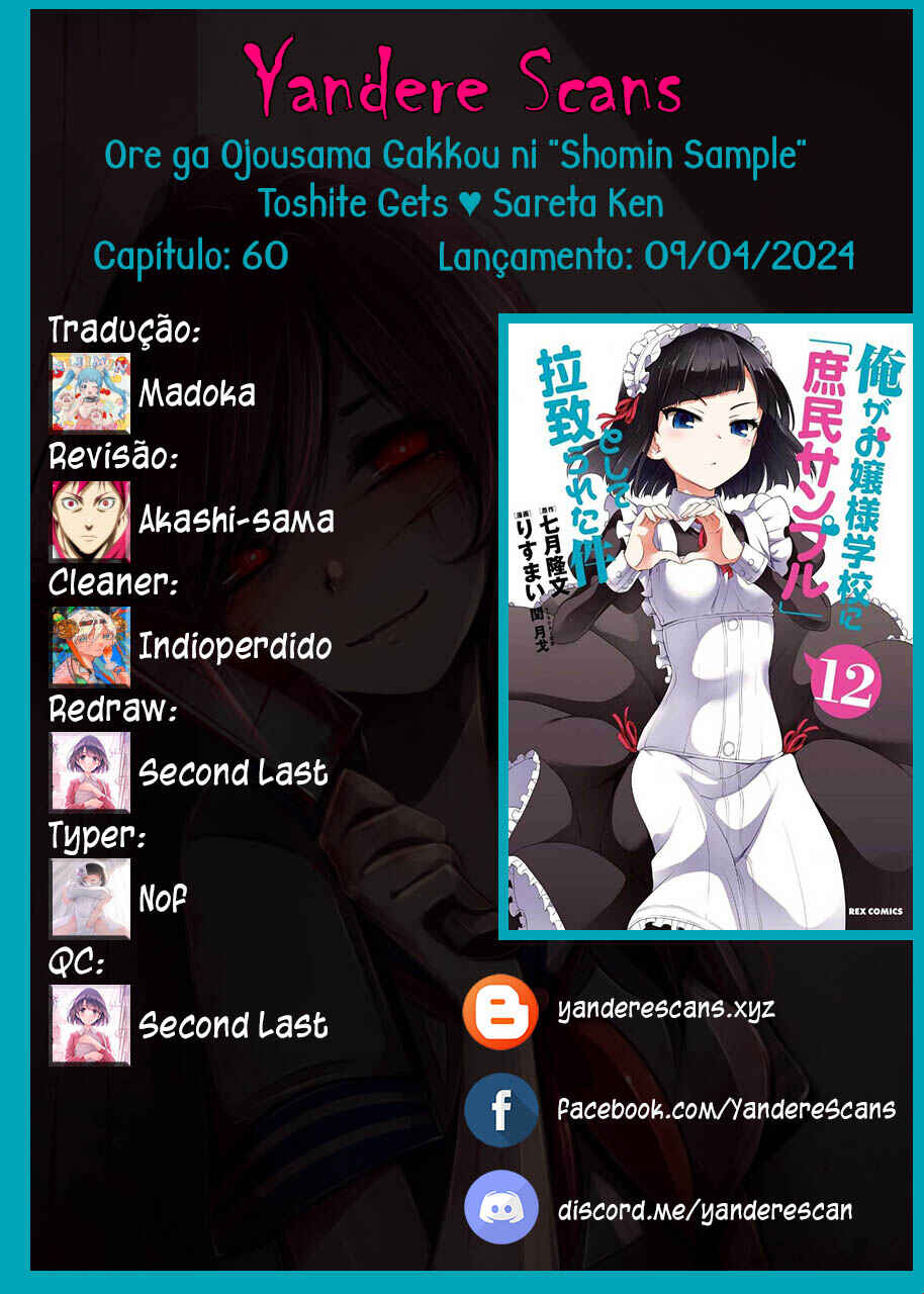 Ore ga Ojousama Gakkou ni "Shomin Sample" to shite Rachirareta Ken Chapter 60 - Page 1