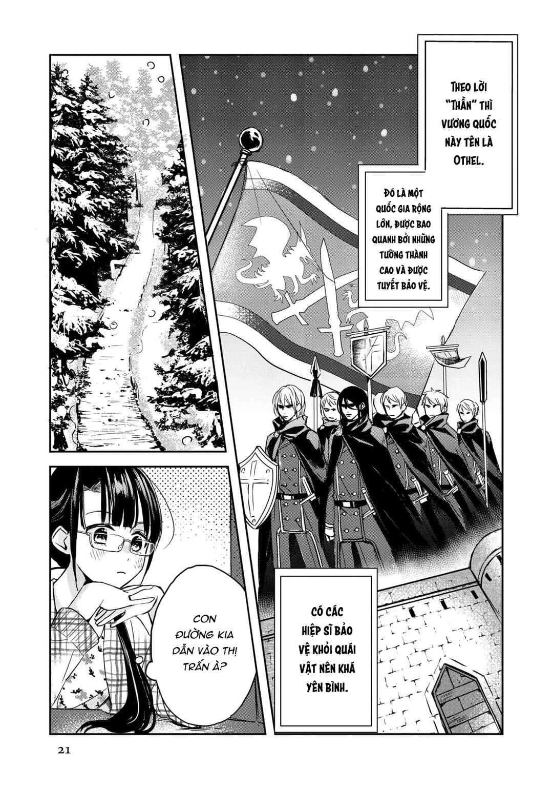 Isekai ni Kyuuseishu to shite Yobaremashita ga, Around 30 ni wa Muri na no de, hissori Book Café Hajimemashita Chapter 1 - Page 20