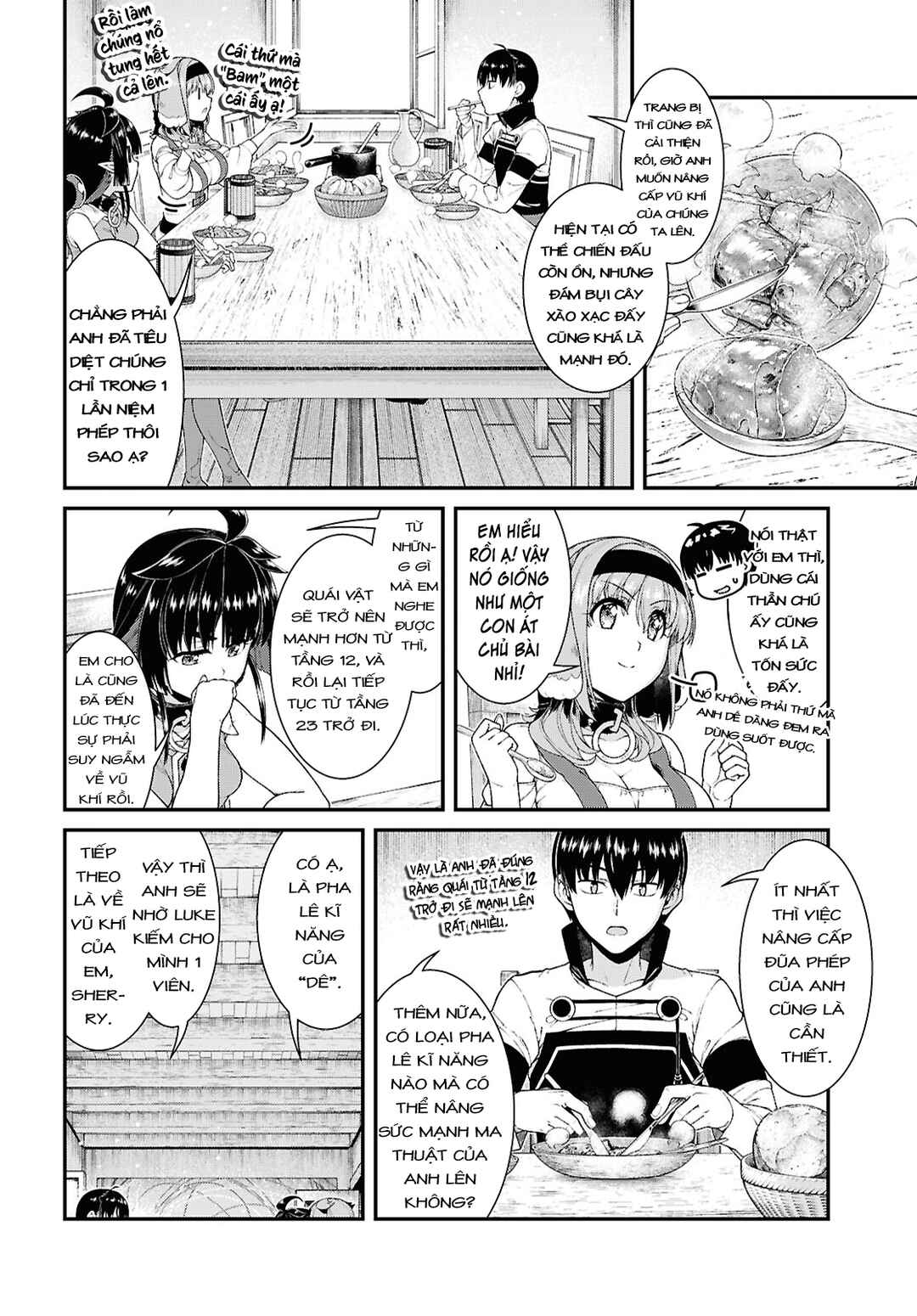 Isekai Meikyuu de Harem o Chapter 91 - Page 9