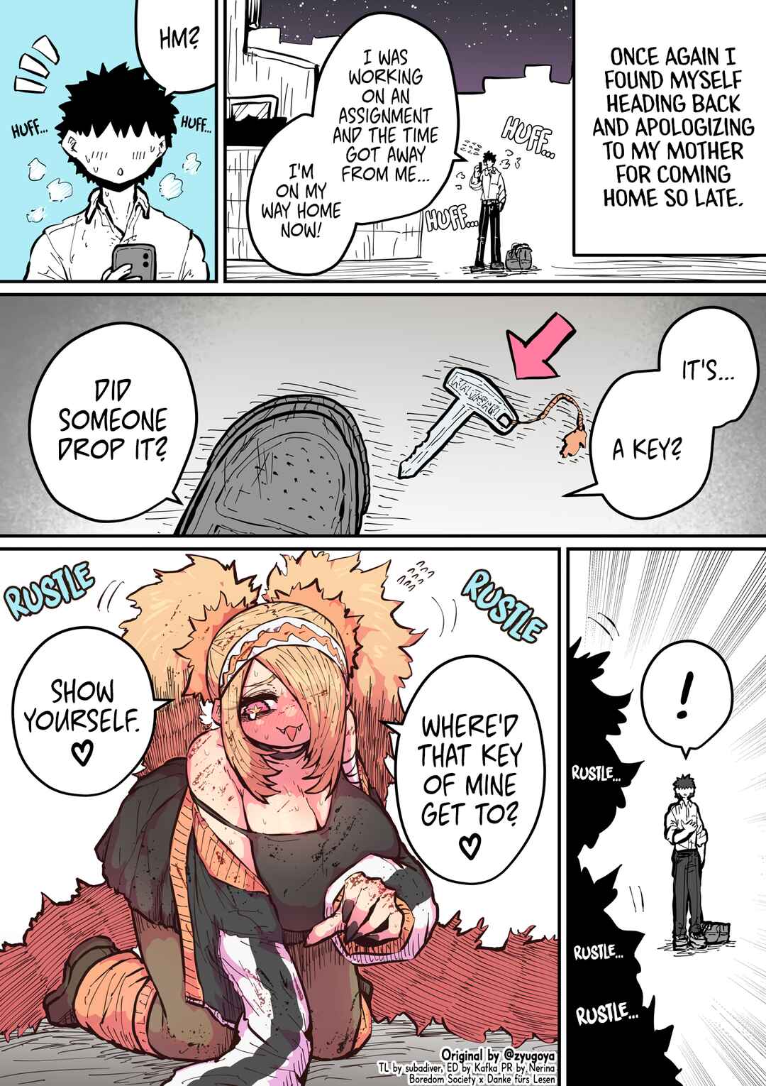 Being Targeted by Hyena-chan Chapter 20 - Page 1