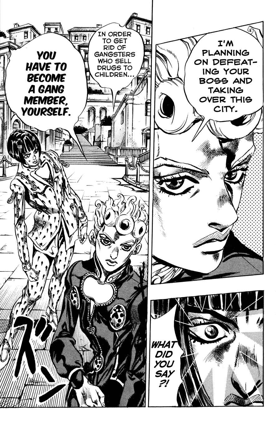 JoJo no Kimyou na Bouken: Part 5 - Ougon no Kaze Chapter 8 - Page 18